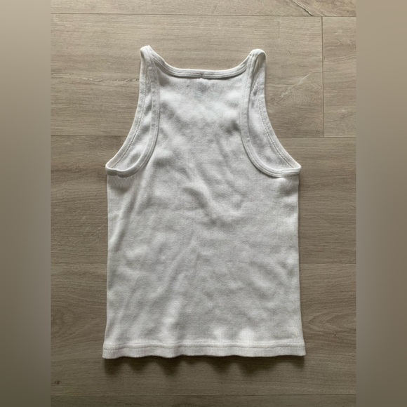 Brandy Melville White Tank Top - Picture 2 of 3